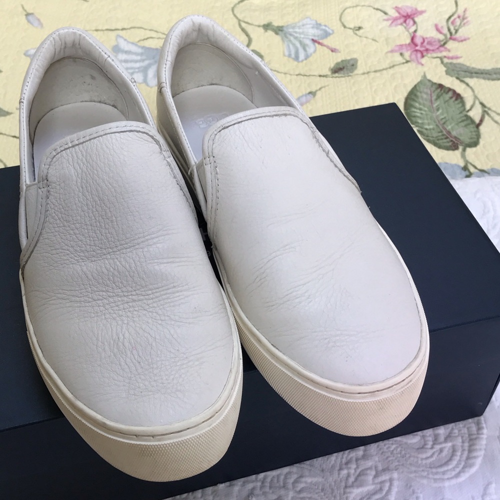 UGG White Slip-On Shoes